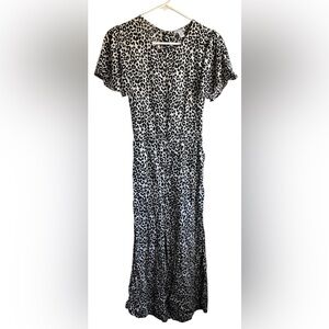 Nordstrom Leopard Print Jumpsuit